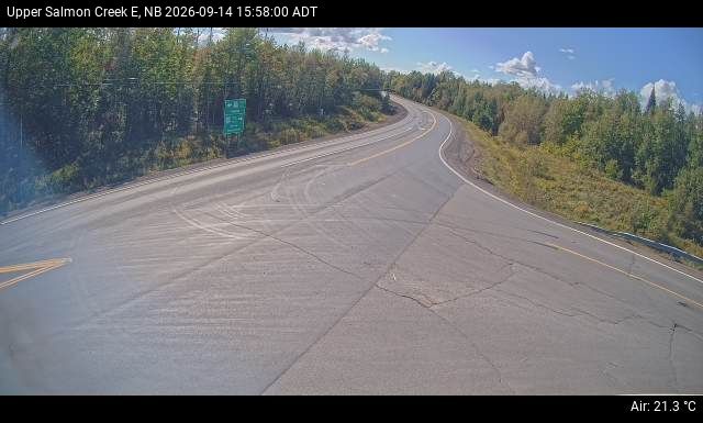 Web Cam image of Upper Salmon Creek (NB Highway 10)