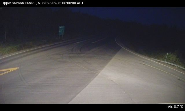 Web Cam image of Upper Salmon Creek (NB Highway 10)