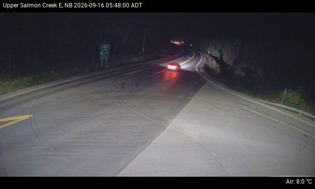 Web Cam image of Upper Salmon Creek (NB Highway 10)