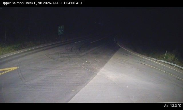 Web Cam image of Upper Salmon Creek (NB Highway 10)