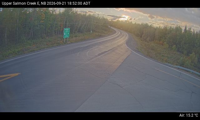 Web Cam image of Upper Salmon Creek (NB Highway 10)