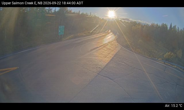 Web Cam image of Upper Salmon Creek (NB Highway 10)