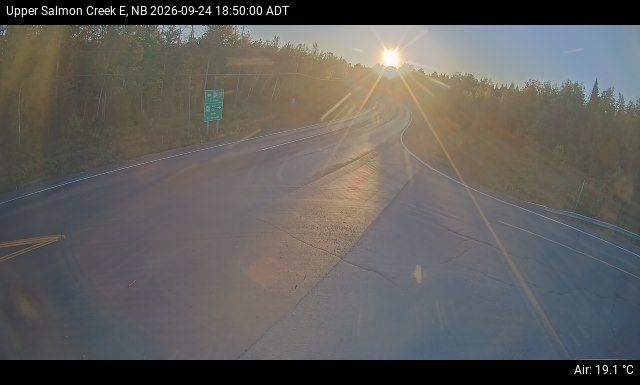 Web Cam image of Upper Salmon Creek (NB Highway 10)