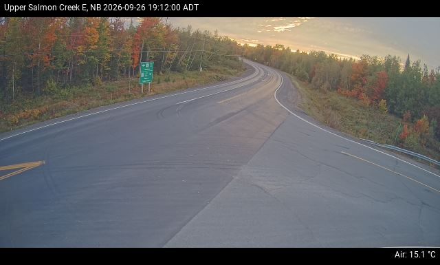 Web Cam image of Upper Salmon Creek (NB Highway 10)