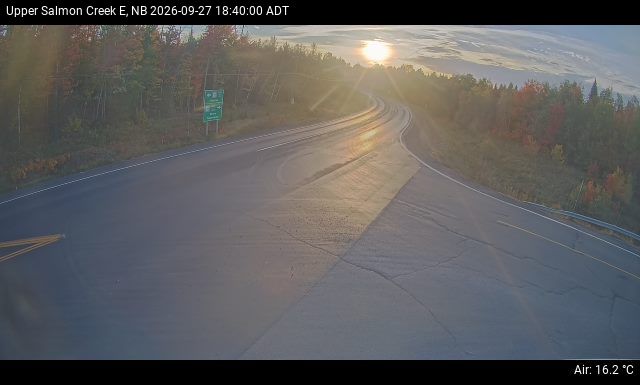 Web Cam image of Upper Salmon Creek (NB Highway 10)