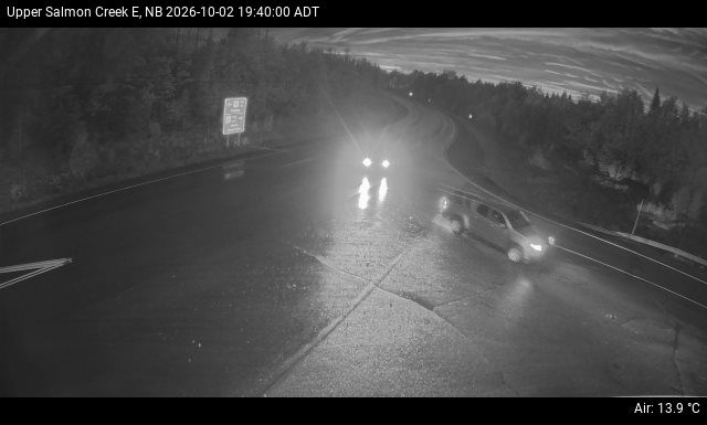 Web Cam image of Upper Salmon Creek (NB Highway 10)