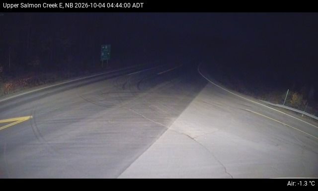 Web Cam image of Upper Salmon Creek (NB Highway 10)