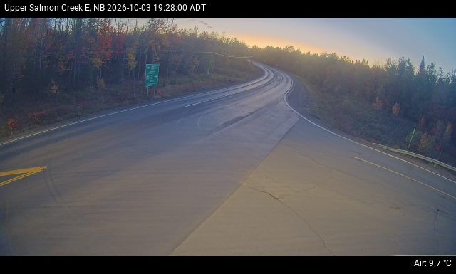 Web Cam image of Upper Salmon Creek (NB Highway 10)