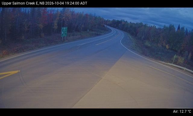 Web Cam image of Upper Salmon Creek (NB Highway 10)