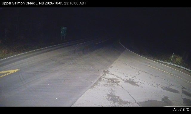 Web Cam image of Upper Salmon Creek (NB Highway 10)
