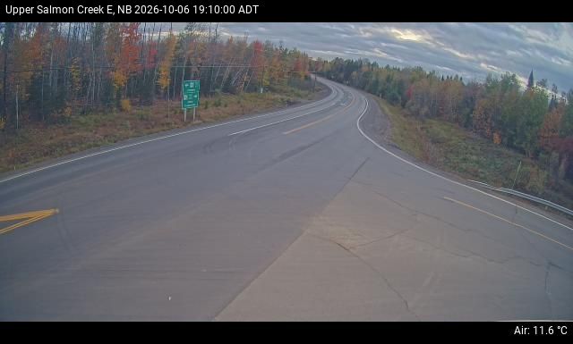 Web Cam image of Upper Salmon Creek (NB Highway 10)