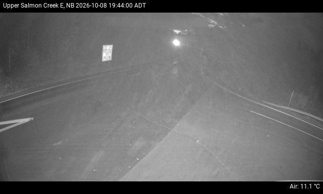 Web Cam image of Upper Salmon Creek (NB Highway 10)