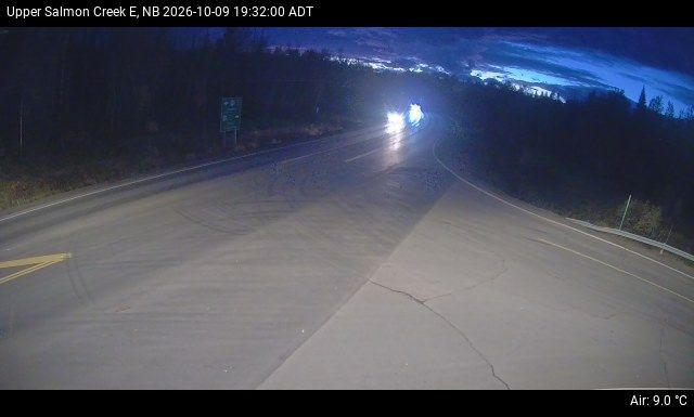 Web Cam image of Upper Salmon Creek (NB Highway 10)