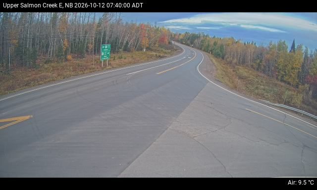 Web Cam image of Upper Salmon Creek (NB Highway 10)