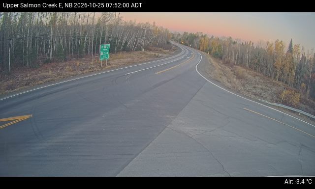Web Cam image of Upper Salmon Creek (NB Highway 10)