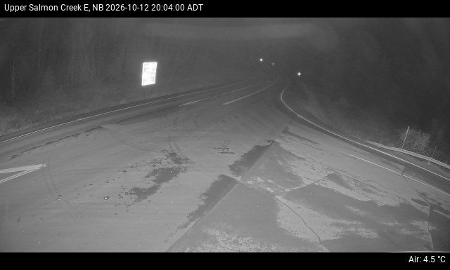 Web Cam image of Upper Salmon Creek (NB Highway 10)