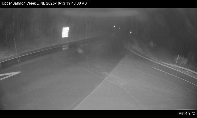 Web Cam image of Upper Salmon Creek (NB Highway 10)