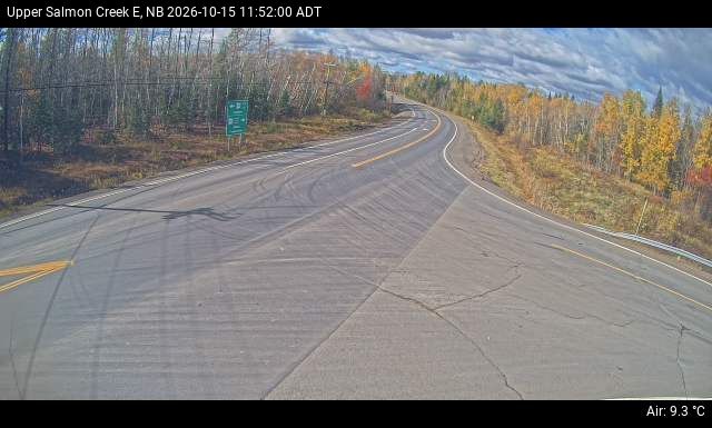 Web Cam image of Upper Salmon Creek (NB Highway 10)