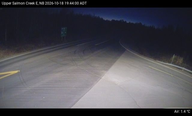Web Cam image of Upper Salmon Creek (NB Highway 10)