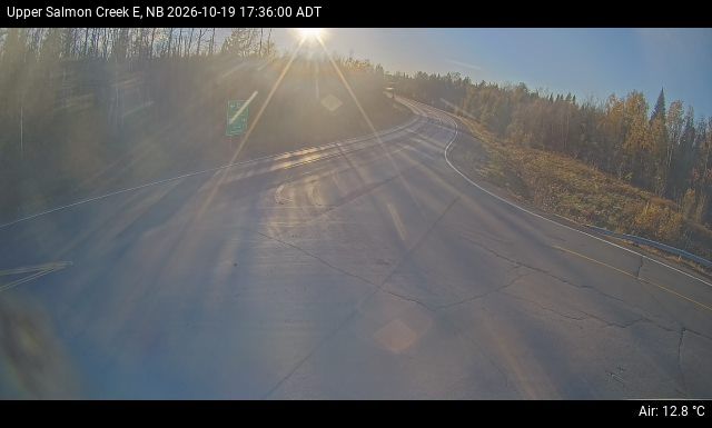 Web Cam image of Upper Salmon Creek (NB Highway 10)