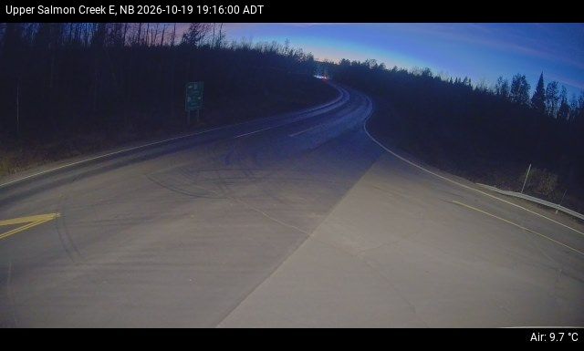 Web Cam image of Upper Salmon Creek (NB Highway 10)