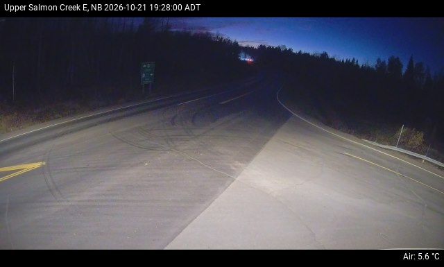Web Cam image of Upper Salmon Creek (NB Highway 10)