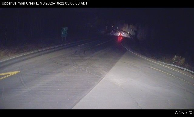 Web Cam image of Upper Salmon Creek (NB Highway 10)