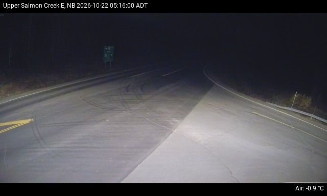 Web Cam image of Upper Salmon Creek (NB Highway 10)