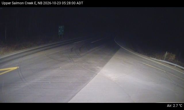 Web Cam image of Upper Salmon Creek (NB Highway 10)