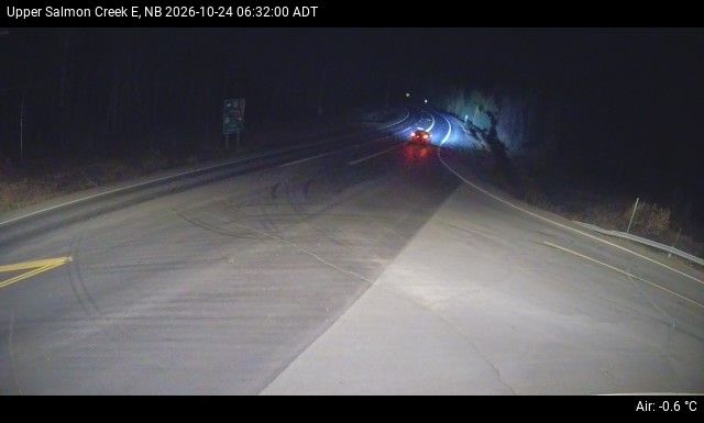 Web Cam image of Upper Salmon Creek (NB Highway 10)