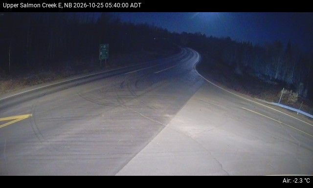 Web Cam image of Upper Salmon Creek (NB Highway 10)