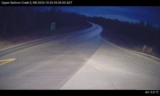 Web Cam image of Upper Salmon Creek (NB Highway 10)