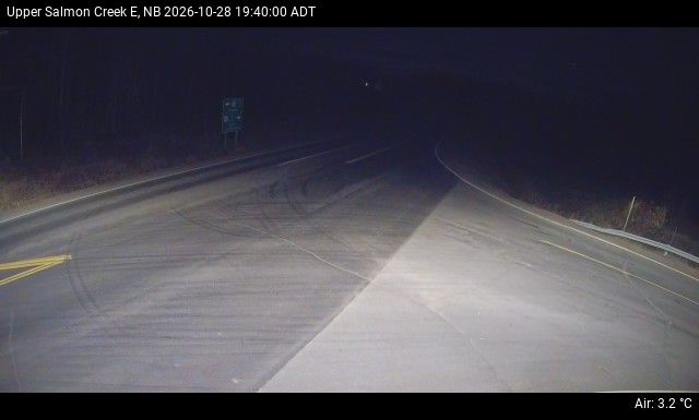 Web Cam image of Upper Salmon Creek (NB Highway 10)