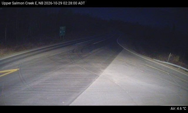 Web Cam image of Upper Salmon Creek (NB Highway 10)