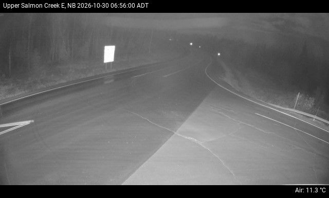 Web Cam image of Upper Salmon Creek (NB Highway 10)
