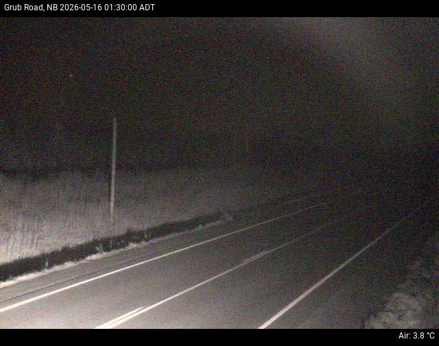 Web Cam image of Grub Road (NB Highway 10)