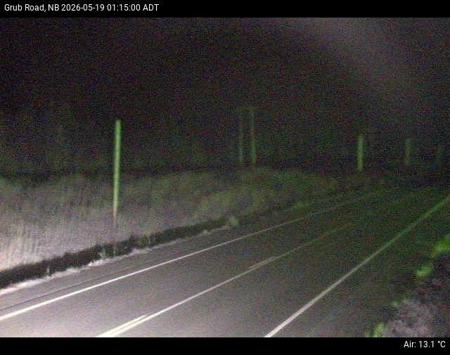 Web Cam image of Grub Road (NB Highway 10)