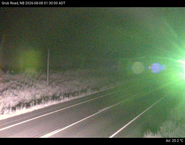 Web Cam image of Grub Road (NB Highway 10)