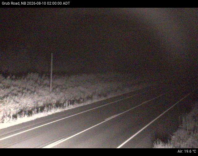 Web Cam image of Grub Road (NB Highway 10)