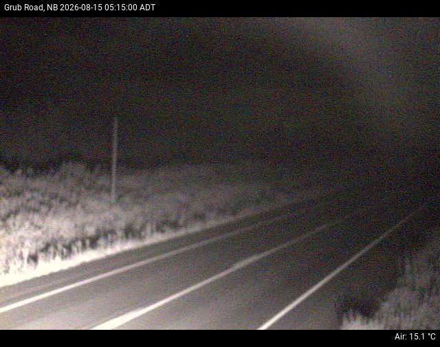Web Cam image of Grub Road (NB Highway 10)
