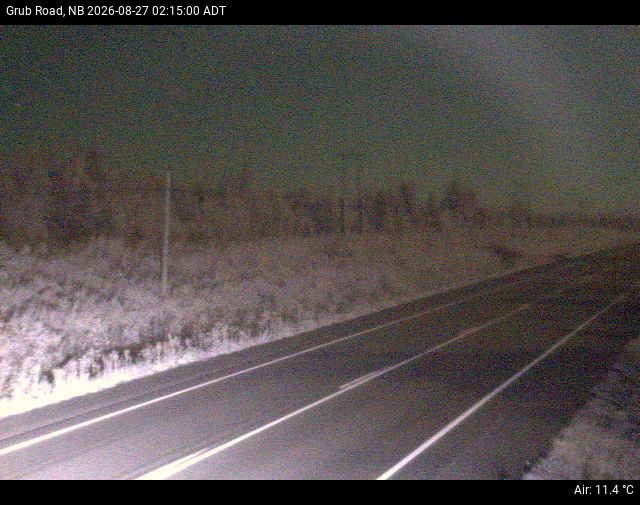 Web Cam image of Grub Road (NB Highway 10)