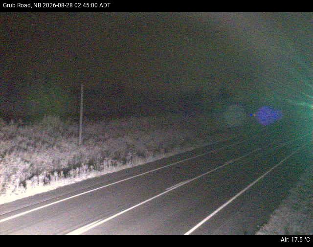 Web Cam image of Grub Road (NB Highway 10)