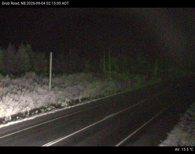 Web Cam image of Grub Road (NB Highway 10)