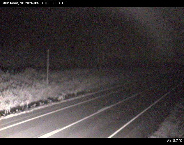 Web Cam image of Grub Road (NB Highway 10)