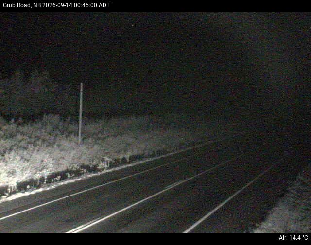 Web Cam image of Grub Road (NB Highway 10)