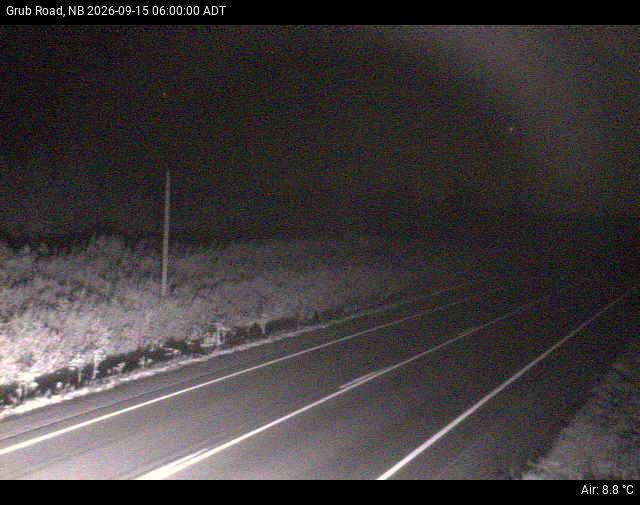 Web Cam image of Grub Road (NB Highway 10)