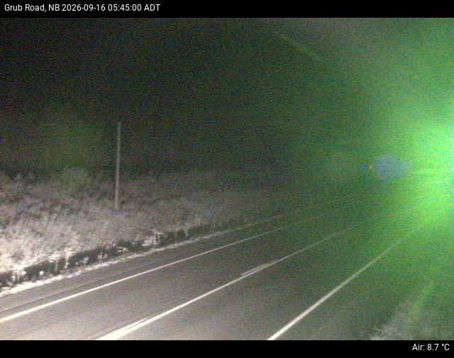 Web Cam image of Grub Road (NB Highway 10)