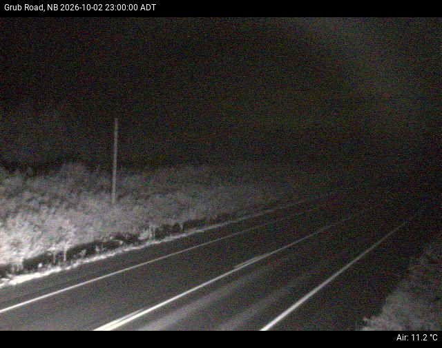 Web Cam image of Grub Road (NB Highway 10)