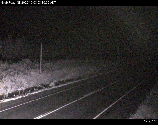 Web Cam image of Grub Road (NB Highway 10)