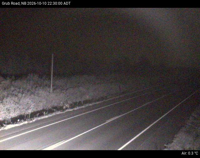 Web Cam image of Grub Road (NB Highway 10)